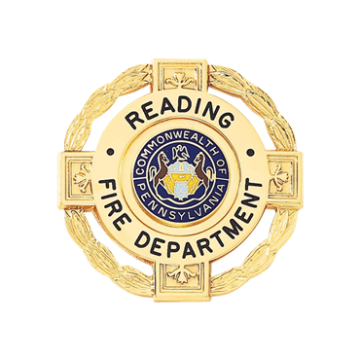 Blackinton B1490 Cross Badge with Center Ring (1-3/4")