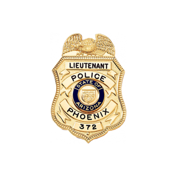 Blackinton B1494 Shield Badge with Eagle (2-1/4" x 1-9/16")