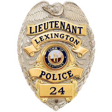 Blackinton B1549-A Shield with Applied Panels & Applied Eagle's Head (3-1/4" x 2-1/4")