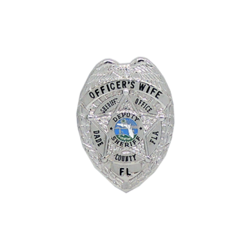 Blackinton B1555 Dade County Sheriff's Office Badge (1-9/16" x 1-1/16")
