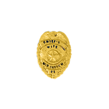 Blackinton B1659 Eagle Top Badge (3/4" x 1/4")