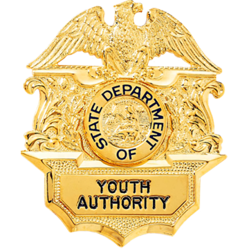 Blackinton B1667 Ornate Badge with Eagle (2-9/16" x 2-1/8")