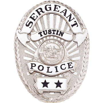 Blackinton B1675-A Oval Badge with Applied Panels (3-1/4" x 2-7/16")