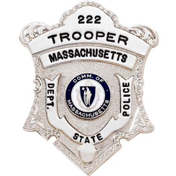 Blackinton B1680 Shield Badge (2-1/2" x 2")