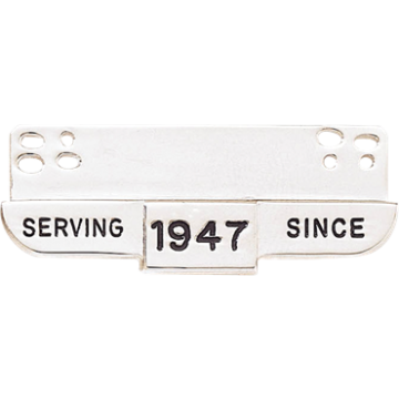 Blackinton B1693 Quality Custom Name Bar Holder (1-15/16" x 3/4")