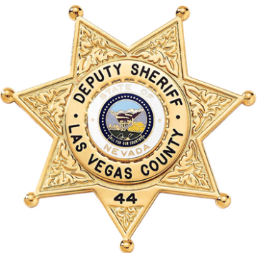 Blackinton B1708 7-Point Star Badge with Applied Circular Center Disc Panel (3")