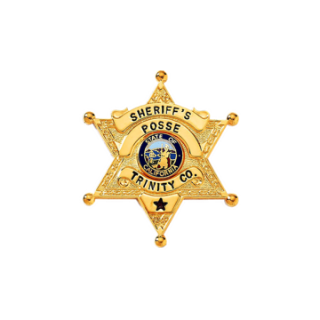 Blackinton B1760 6-Point Star Badge (2" x 1-3/4")