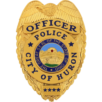 Blackinton B1766-AV2 Eagle Top Badge with Applied Panels and Disc (2-3/4" x 1-7/8")