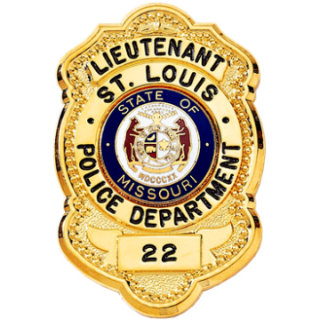 Blackinton B1818 Shield with Circular Panel (2-1/2" x 1-5/8")