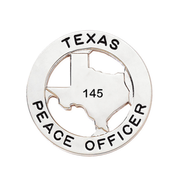 Blackinton B2075-B Badge with Texas Cut-Out (2-3/16")