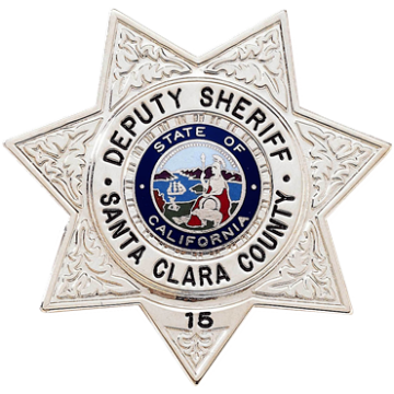 Blackinton B2179 Seven Point Star Badge with Circular Panel (2-3/4")