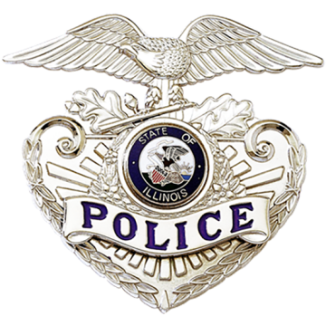 Blackinton B2269 Cap Badge with Eagle and Applied Panels (2-1/2" x 2-5/8")