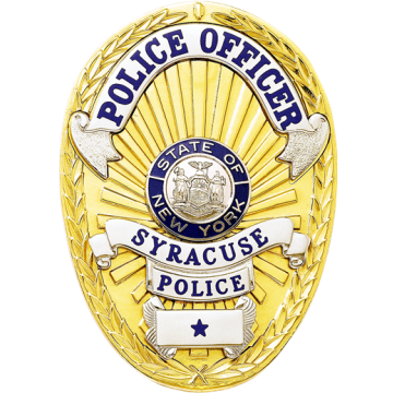 Blackinton B2307 Oval Badge with Applied Panels (3-1/2" x 2-1/2")