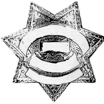 Blackinton B2364 7-Point Decorative Badge (2-15/16" x 2-13/16")