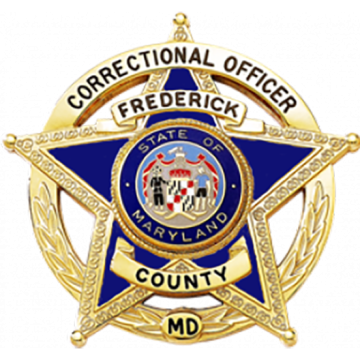 Blackinton B2438-DE 5-Point Star Badge with Deluxe Enamel Ring (2-1/2" x 2-13/16")