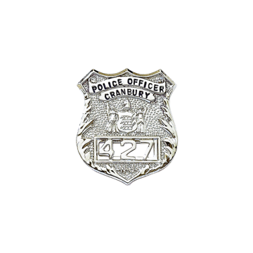 Blackinton B2552 New Jersey Mini Shield Badge (1-1/8" x 1")