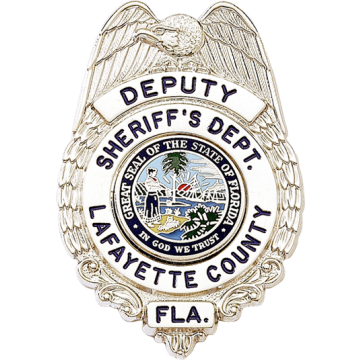 Blackinton B2555 Eagle Badge with Wreath Sides (2-1/4" x 1-1/2")