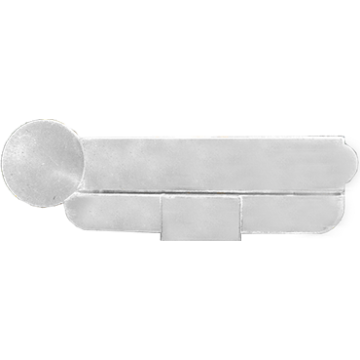 Blackinton B2585 Quality Custom Name Bar with 1/2" Seal (2-1/2" x 7/8")