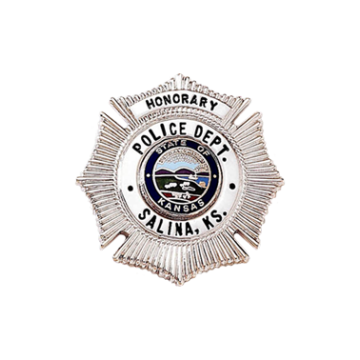 Blackinton B262 Sunburst Maltese Cross Badge with Circular Panel (1-3/8")