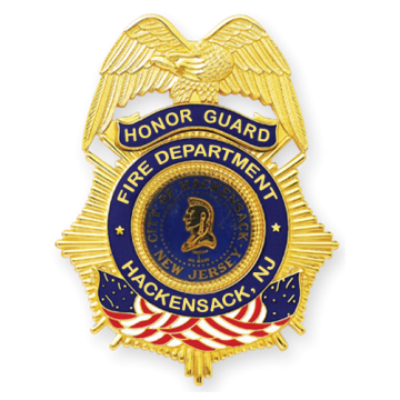 Blackinton Hackensack, NJ Fire Dept. Badge