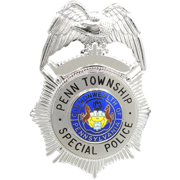 Blackinton B2647-IN Starburst Badge with Eagle (3-1/8" x 2-1/2")