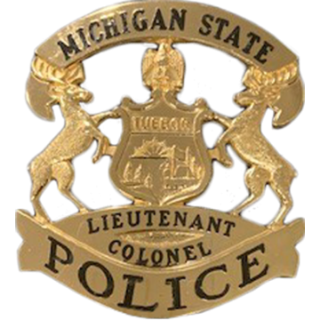 Blackinton B2659 Michigan State Police Hat Badge