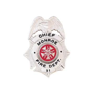 Blackinton B291 Sunburst Badge with Eagle (1-5/8" x 1-1/4")