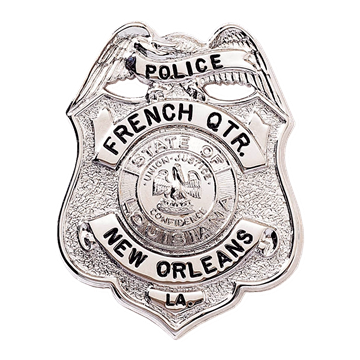 Blackinton B293 Shield Badge with Eagle (2-1/2" x 1-7/8")