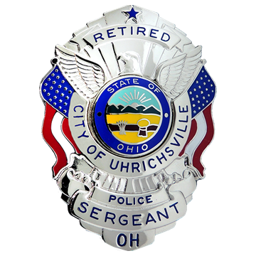 Blackinton B3016 Shield with Eagle and American Flags (3" x 2-1/4")