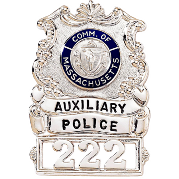 Blackinton B304 Ornate Badge with Bottom Rectangle (2-3/4" x 1-7/8")