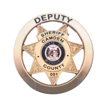 Blackinton B3271 Seven Point Star Inside a Ring (2-1/4")