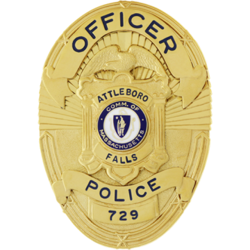 Blackinton B3317-V7 - Unique Oval Panel With An Applied Badge (3-1/2" x 2-7/16")