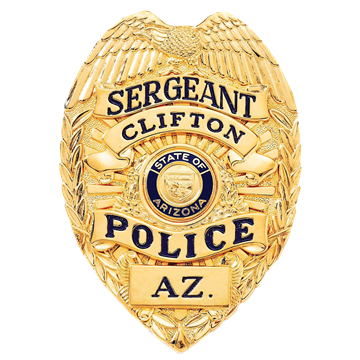 Blackinton B3320 Eagle Top Badge (3-7/16" x 2-7/16")