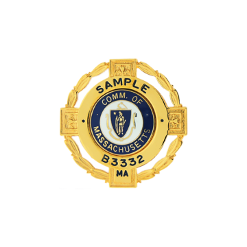 Blackinton B3332 Circular Cross Badge (1-15/16")