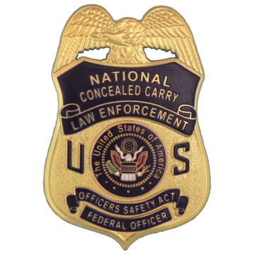 Blackinton FlexBadge National Concealed Carry Federal Officer