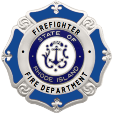 Blackinton B485-DE Maltese Cross Badge with Circular Panel and Deluxe Enamel (1-13/16")