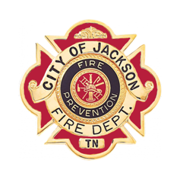 Blackinton B487-DE Maltese Cross Badge with Deluxe Enamel (2")