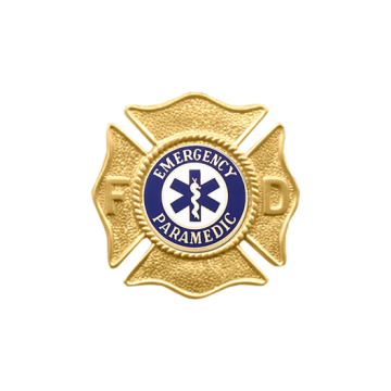 Blackinton B499-A Maltese Cross Fire Badge (1-11/16")