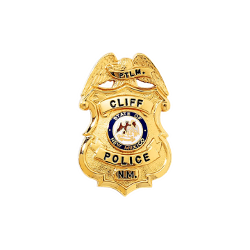 Blackinton B507 Shield Badge with Eagle (1-3/4" x 1-1/8")