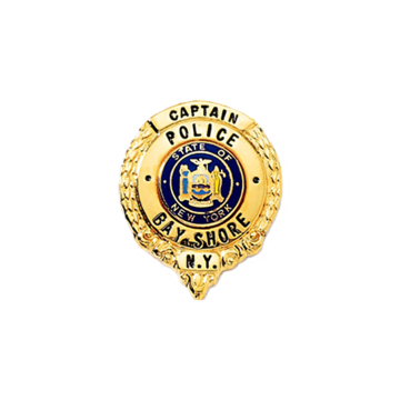 Blackinton B508-EO Badge with Circular Panel (1-1/8" x 15/16")