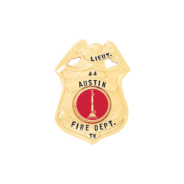 Blackinton B509 Shield Badge with Eagle (1-1/2" x 1-11/16")