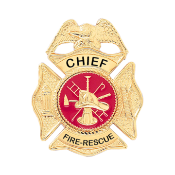 Blackinton B547 Maltese Cross Badge with Eagle (2-3/16" x 1-3/4")