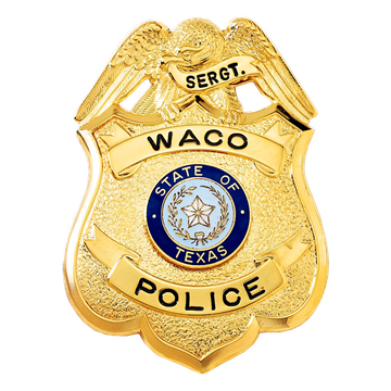 Blackinton B550 Shield Badge with Eagle (3-1/16" x 2-1/4")