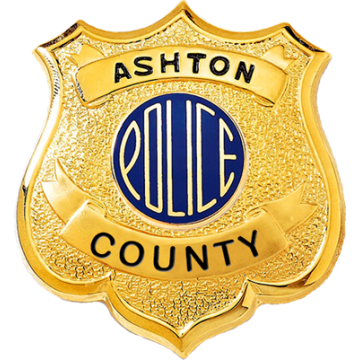 Blackinton B553 Shield Badge (2-1/2" x 2-5/16")