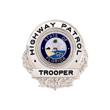 Blackinton B564 Badge with Semi Circular Panel (2-1/8" x 1-15/16")