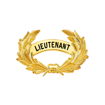 Blackinton B568-PA Wreath Badge with Engraveable Panel (1-11/16" x 2-5/8")