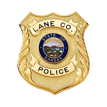 Blackinton B597-EO Shield Badge (2-1/2" x 1-3/16")