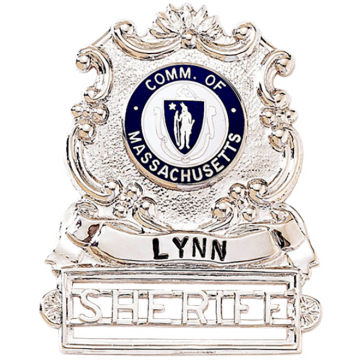 Blackinton B622 Decorative Badge with Open Bottom Panel (2-5/8" x 2-1/8")