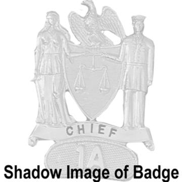 Blackinton B626 Cap Badge with Eagle (2-1/4" x 1-9/16")