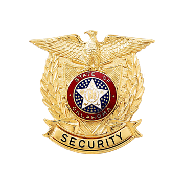 Blackinton B629-B Shield with Eagle On Top (2-5/16")